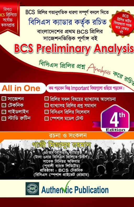 বিসিএস প্রিলিমিনারী অ্যানালাইসিস